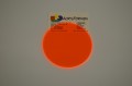 Acrylglas, Rund, Fluorescent, Orange, 3 mm Stark