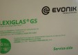 Plexiglas ® GS, Transparent, 2 mm Stark Sägeschnitt