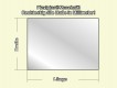Acryl- / Plexiglas ® XT, Rechteckig, Transparent, 3 mm Stark Antireflex 0A570AR Sägeschnitt