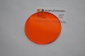 Acrylglas, Rund, Transluzent, Orange, 3 mm Stark